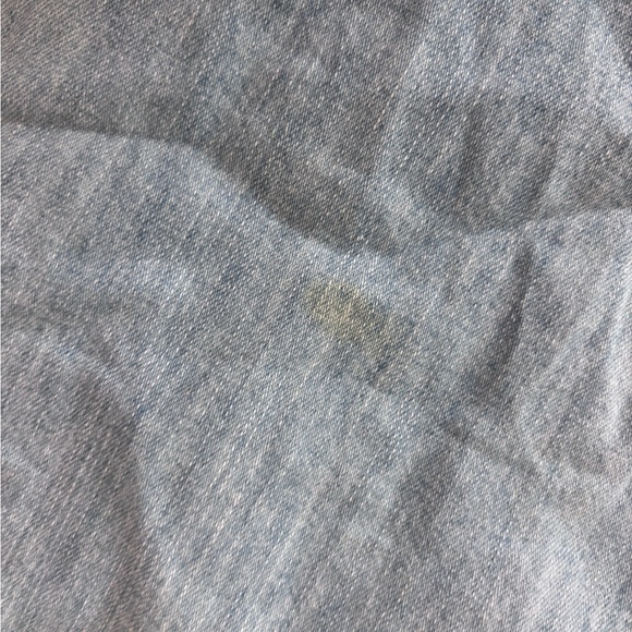 Vintage Gloria Vanderbilt Cotton Denim Wrap Skort Skirt Light Wash Size 14 - Picture 6 of 8